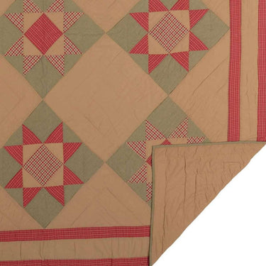 Dolly Star Queen Quilt 90Wx90L VHC Brands - The Fox Decor